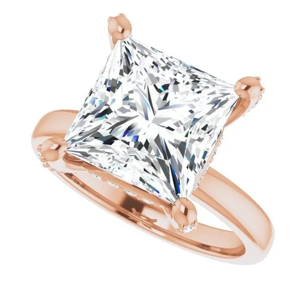 Accented Engagement Ring Image 5 Don's Jewelry & Design Washington, IA