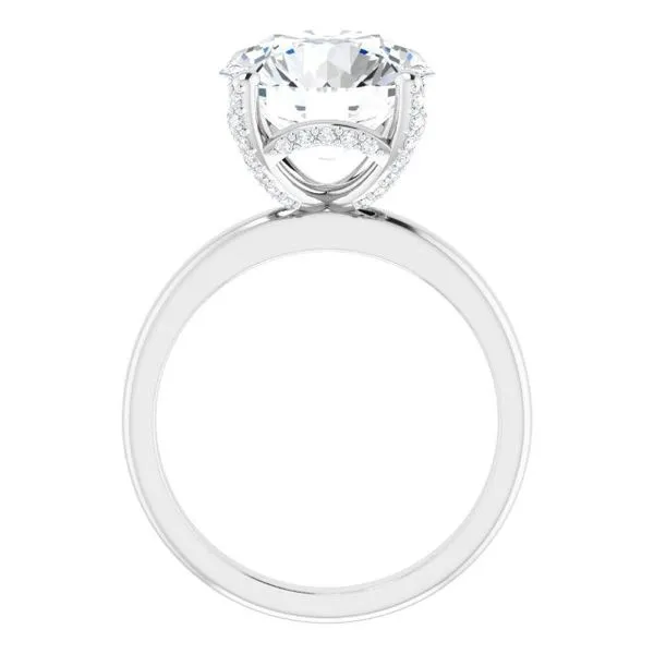 Accented Engagement Ring Image 2 Paul James Jewelers Angels Camp, CA