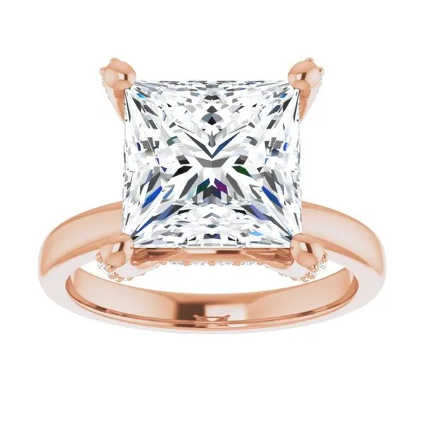 Accented Engagement Ring Image 3 Don's Jewelry & Design Washington, IA