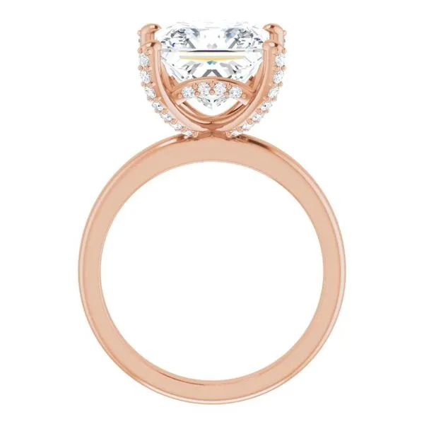 Accented Engagement Ring Image 2 Clater Jewelers Louisville, KY