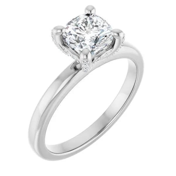 Accented Engagement Ring Futer Bros Jewelers York, PA