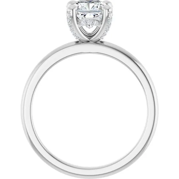 Accented Engagement Ring Image 2 Redlands Jewelers Redlands, CA