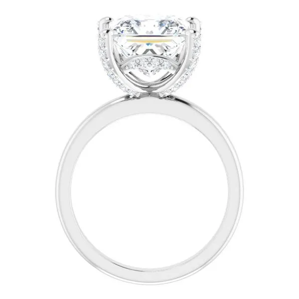 Accented Engagement Ring Image 2 Ocean View Jewelers Millville, DE