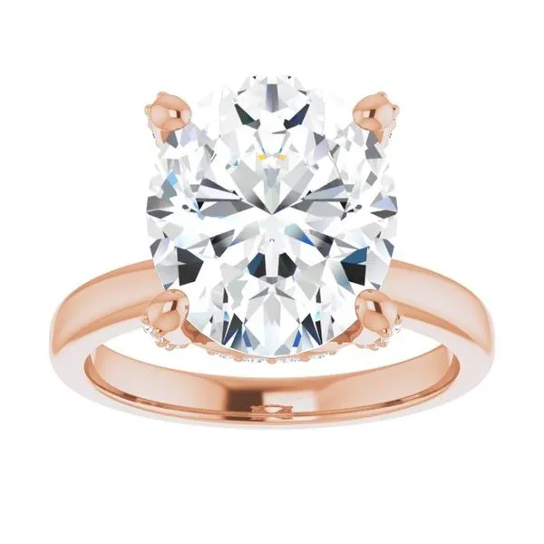 Accented Engagement Ring Image 3 Natale Jewelers Sewell, NJ