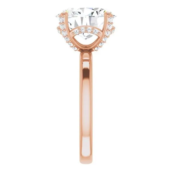 Accented Engagement Ring Image 4 Futer Bros Jewelers York, PA