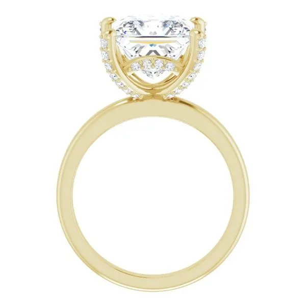 Accented Engagement Ring Image 2 J. Thomas Jewelers Rochester Hills, MI