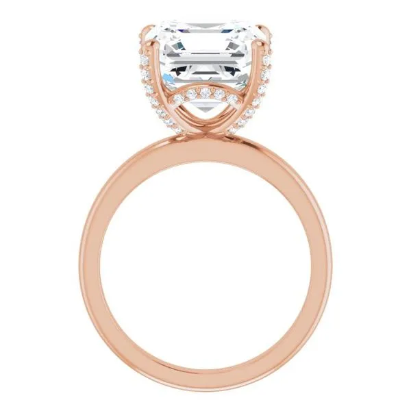 Accented Engagement Ring Image 2 Redlands Jewelers Redlands, CA