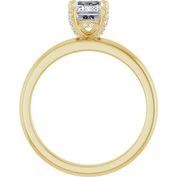 Accented Engagement Ring Image 2 Shipley's Fine Jewelry Hampstead, MD