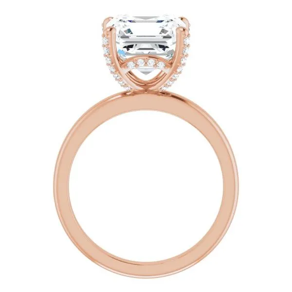 Accented Engagement Ring Image 2 Jimmy Smith Jewelers Decatur, AL