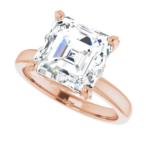 Accented Engagement Ring Image 5 Arezzo Jewelers Elmwood Park, IL