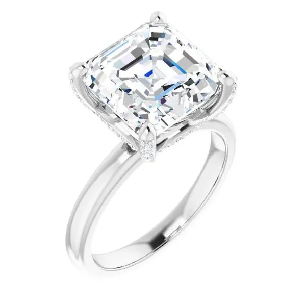 Accented Engagement Ring Don's Jewelry & Design Washington, IA