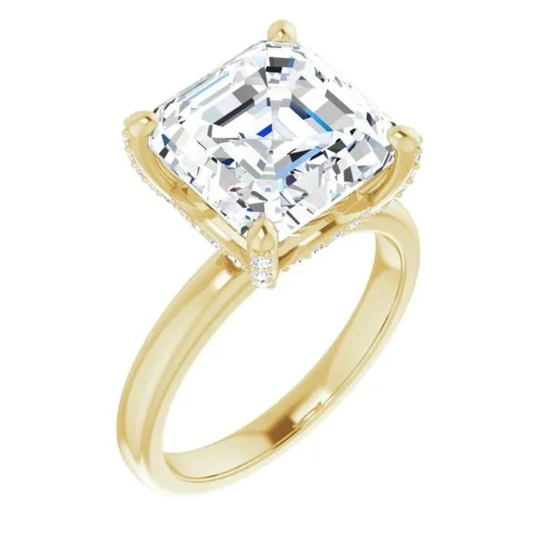 Accented Engagement Ring Vulcan's Forge LLC KANSAS CITY, MO