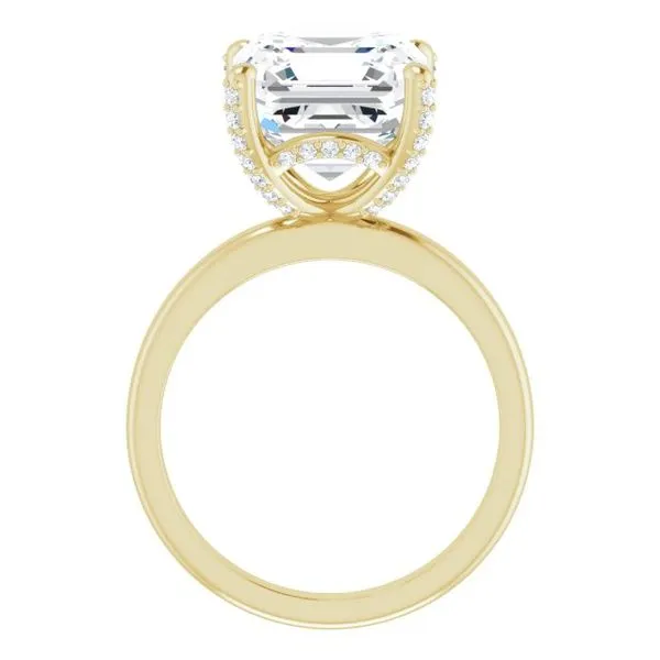 Accented Engagement Ring Image 2 Jimmy Smith Jewelers Decatur, AL