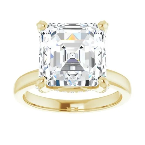 Accented Engagement Ring Image 3 Don's Jewelry & Design Washington, IA