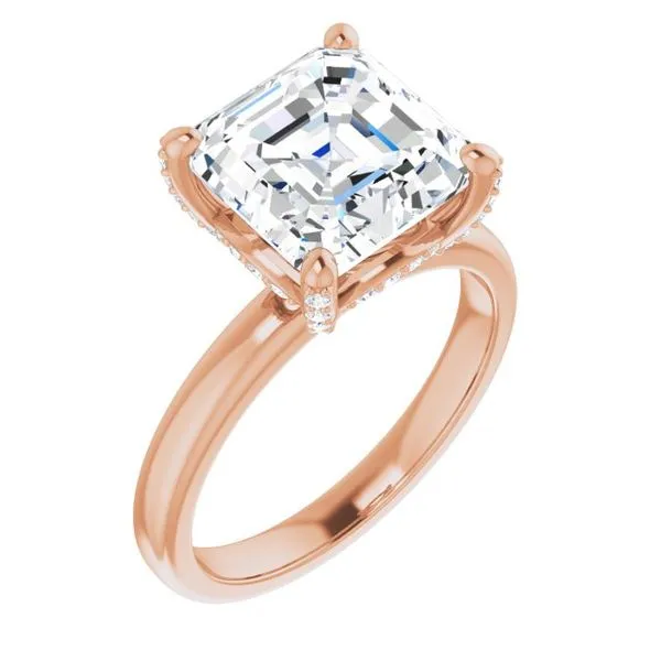 Accented Engagement Ring Michael Szwed Jewelers Longmeadow, MA