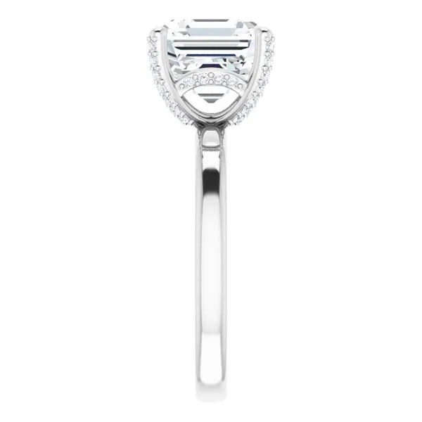 Accented Engagement Ring Image 4 Arezzo Jewelers Elmwood Park, IL