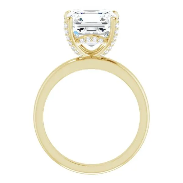 Accented Engagement Ring Image 2 Shipley's Fine Jewelry Hampstead, MD