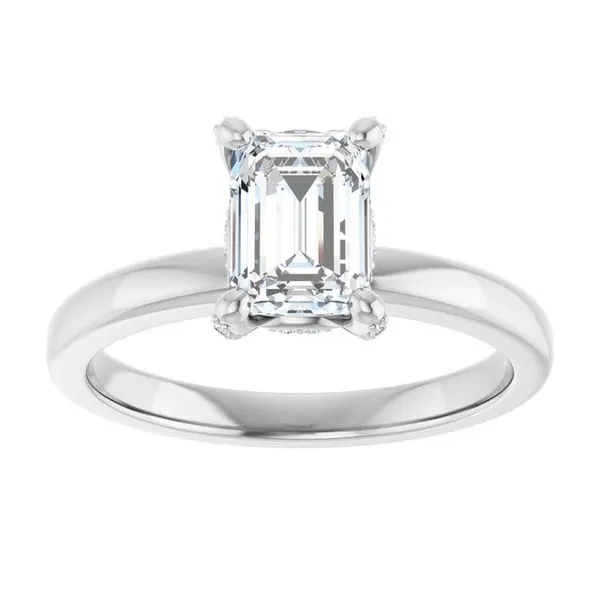 Accented Engagement Ring Image 3 Paul James Jewelers Angels Camp, CA