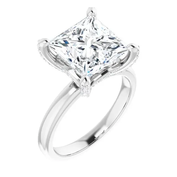 Accented Engagement Ring Austin's Fine Diamonds & Jewelry Lyndhurst, NJ