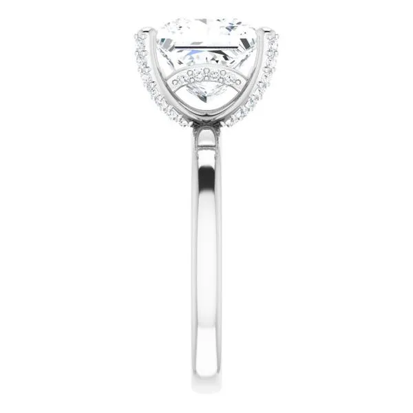 Accented Engagement Ring Image 4 Redlands Jewelers Redlands, CA