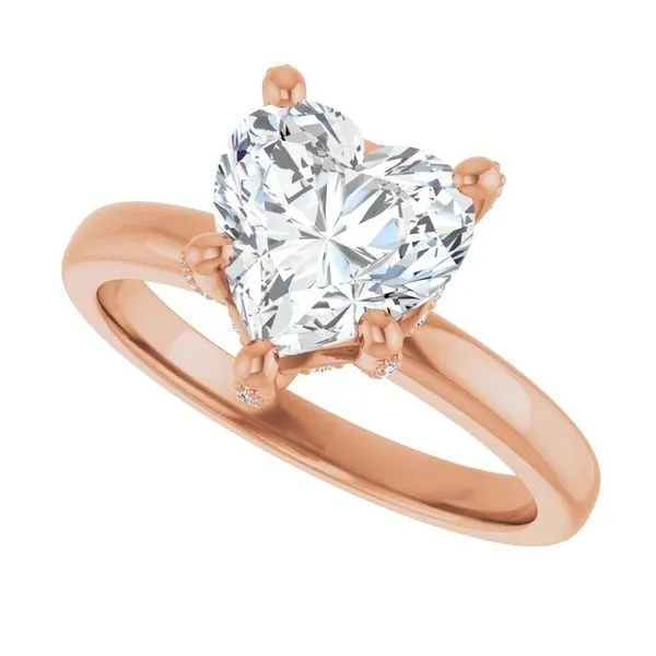 Accented Engagement Ring Image 5 Jimmy Smith Jewelers Decatur, AL