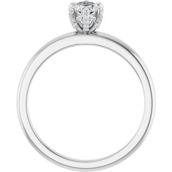 Accented Engagement Ring Image 2 Jimmy Smith Jewelers Decatur, AL