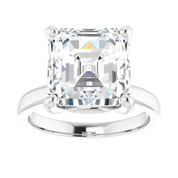 Accented Engagement Ring Image 3 Witt's Jewelry Wayne, NE