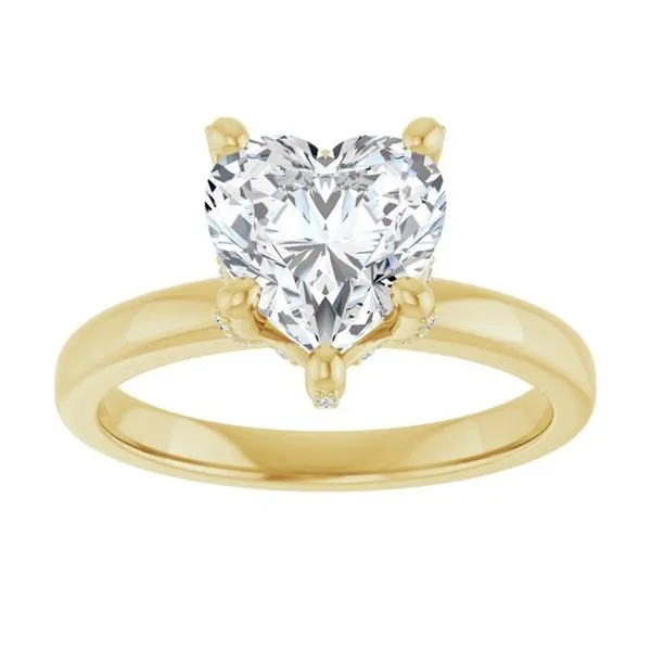 Accented Engagement Ring Image 3 Mark Jewellers La Crosse, WI