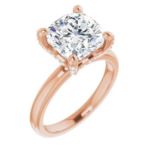 Accented Engagement Ring Don's Jewelry & Design Washington, IA