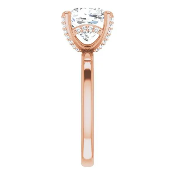 Accented Engagement Ring Image 4 Raleigh Diamond Fine Jewelry Raleigh, NC