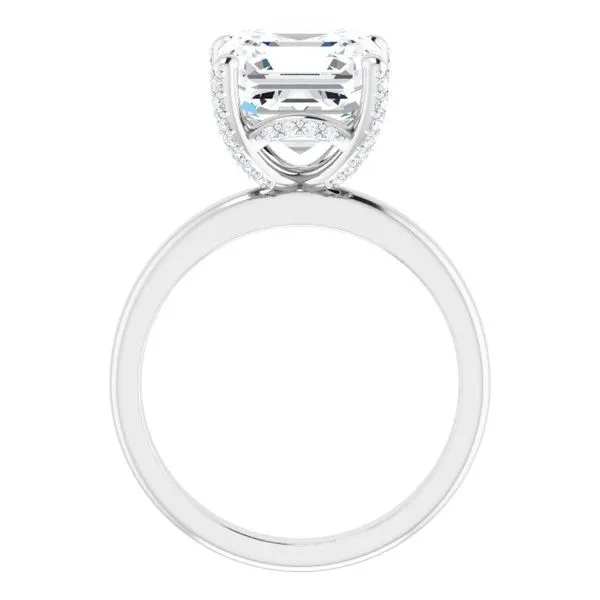 Accented Engagement Ring Image 2 Ocean View Jewelers Millville, DE