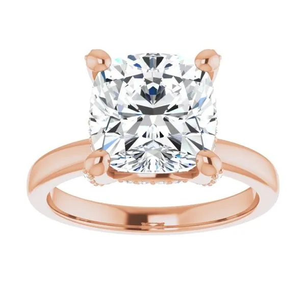 Accented Engagement Ring Image 3 Ocean View Jewelers Millville, DE