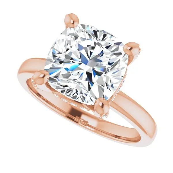 Accented Engagement Ring Image 5 JF Jones Jewelers Rochester, NY