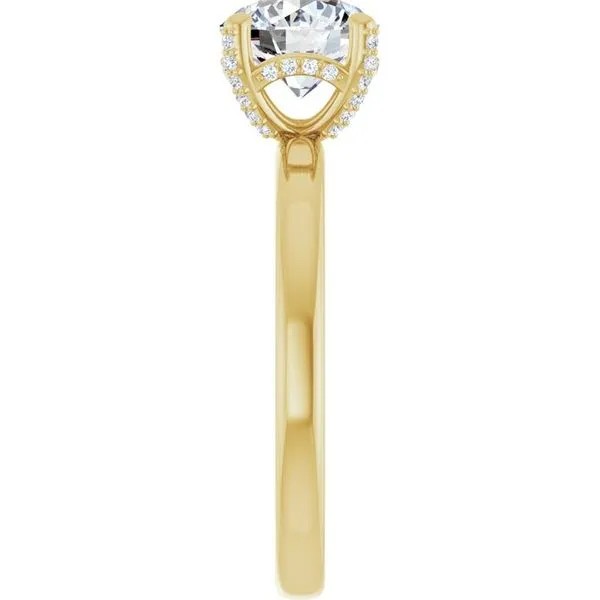 Accented Engagement Ring Image 4 Natale Jewelers Sewell, NJ