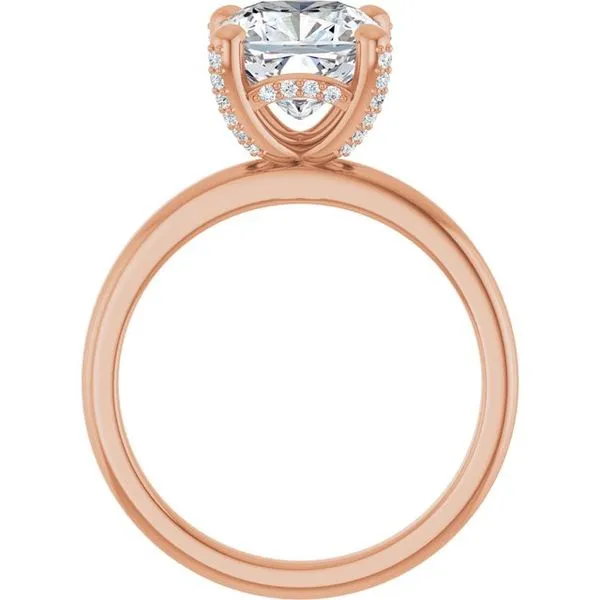 Accented Engagement Ring Image 2 Austin's Fine Diamonds & Jewelry Lyndhurst, NJ