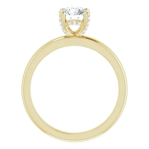 Accented Engagement Ring Image 2 Raleigh Diamond Fine Jewelry Raleigh, NC