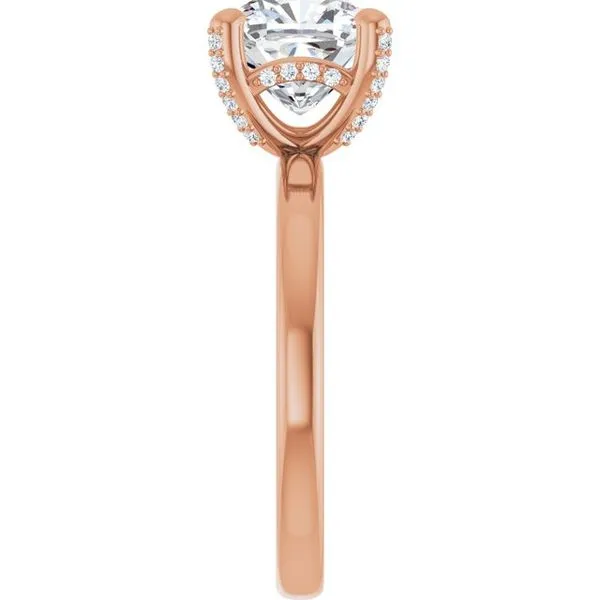 Accented Engagement Ring Image 4 Futer Bros Jewelers York, PA