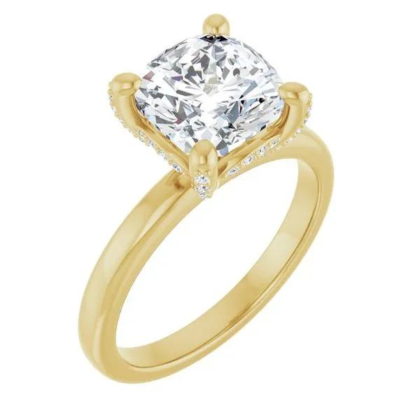 Accented Engagement Ring The Jewelry Source El Segundo, CA