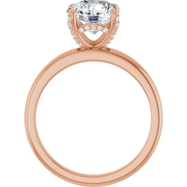 Accented Engagement Ring Image 2 House of Silva Wooster, OH