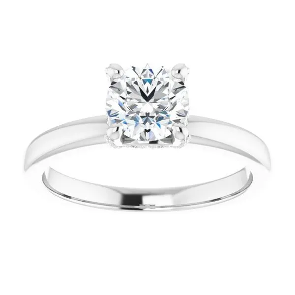 Accented Engagement Ring Image 3 Natale Jewelers Sewell, NJ