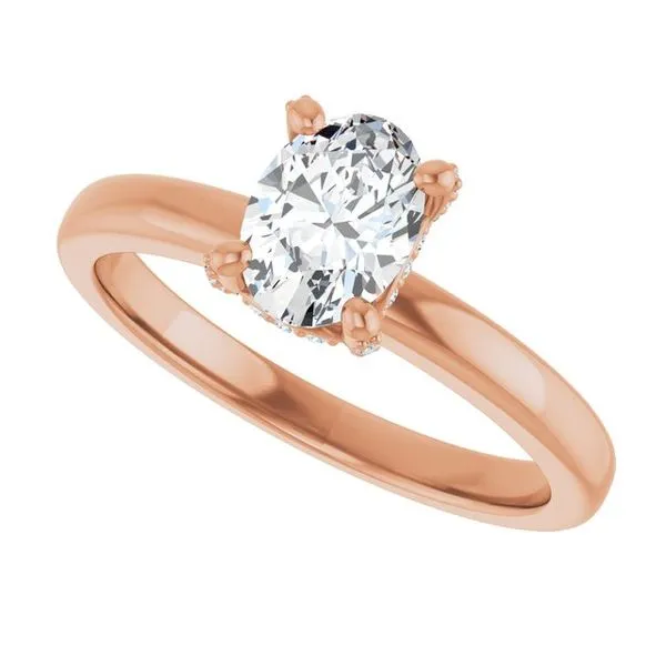 Accented Engagement Ring Image 5 Don's Jewelry & Design Washington, IA