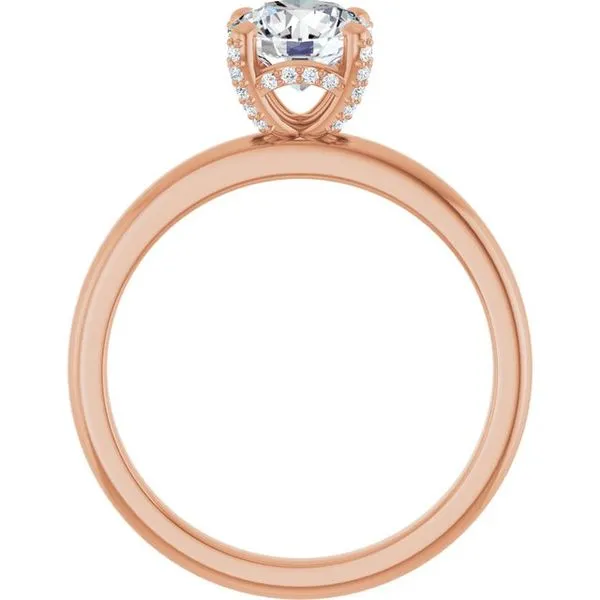 Accented Engagement Ring Image 2 Arezzo Jewelers Elmwood Park, IL