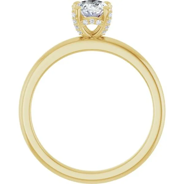 Accented Engagement Ring Image 2 Arezzo Jewelers Elmwood Park, IL