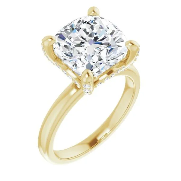 Accented Engagement Ring Raleigh Diamond Fine Jewelry Raleigh, NC