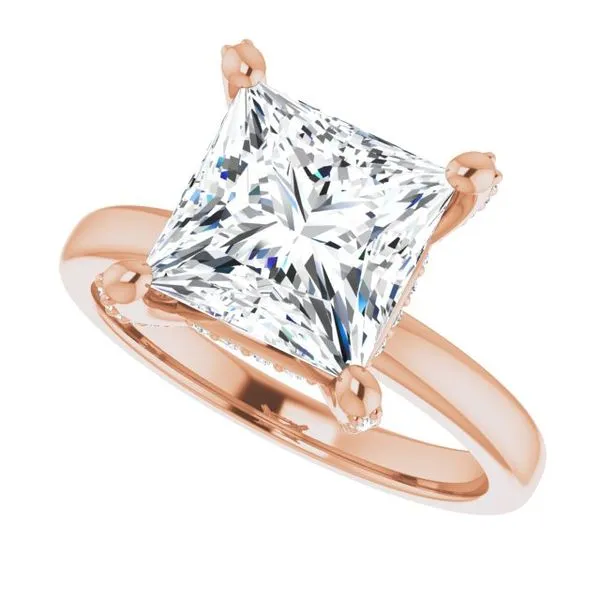 Accented Engagement Ring Image 5 Vulcan's Forge LLC KANSAS CITY, MO