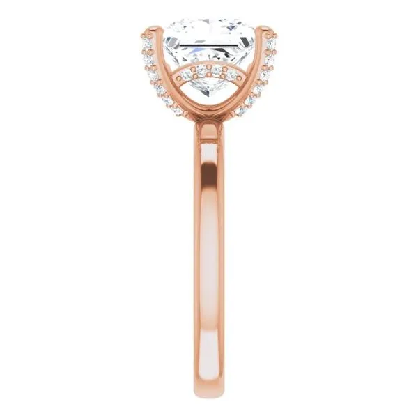 Accented Engagement Ring Image 4 Arezzo Jewelers Elmwood Park, IL