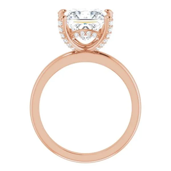 Accented Engagement Ring Image 2 Vulcan's Forge LLC KANSAS CITY, MO