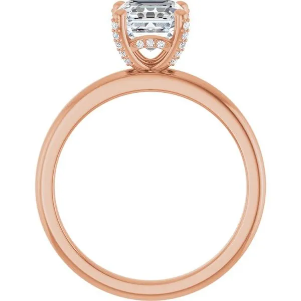 Accented Engagement Ring Image 2 Morin Jewelers Southbridge, MA