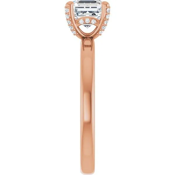 Accented Engagement Ring Image 4 Futer Bros Jewelers York, PA