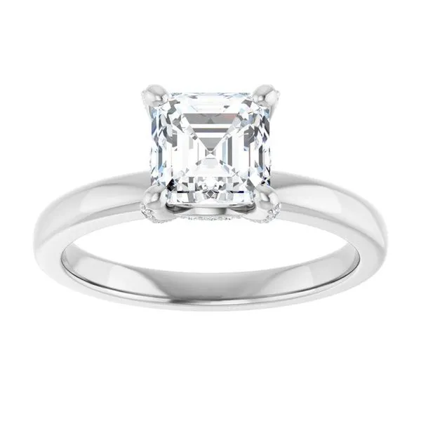 Accented Engagement Ring Image 3 Paul James Jewelers Angels Camp, CA